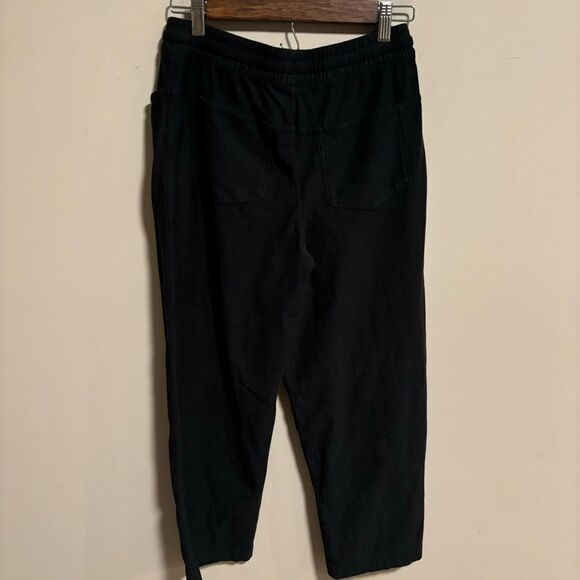 Athleta Farallon Pant Straight Leg Organic Cotton Black- Size Small Petite - Picture 7 of 8